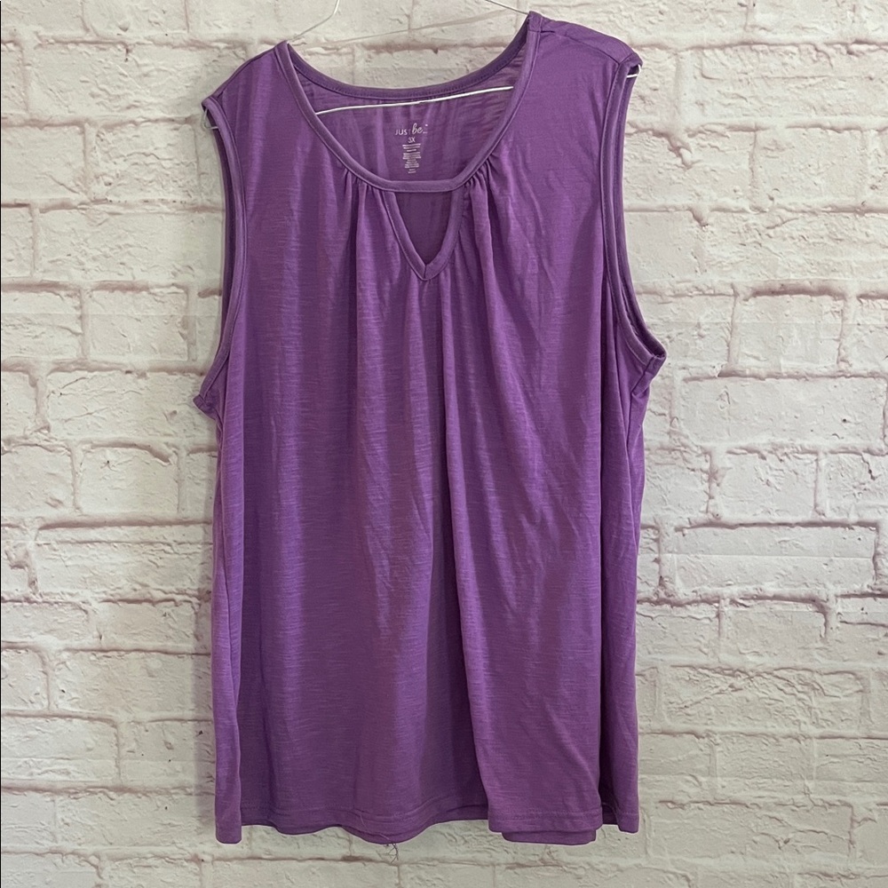 Just Be Lavender Sleeveless Tank Top